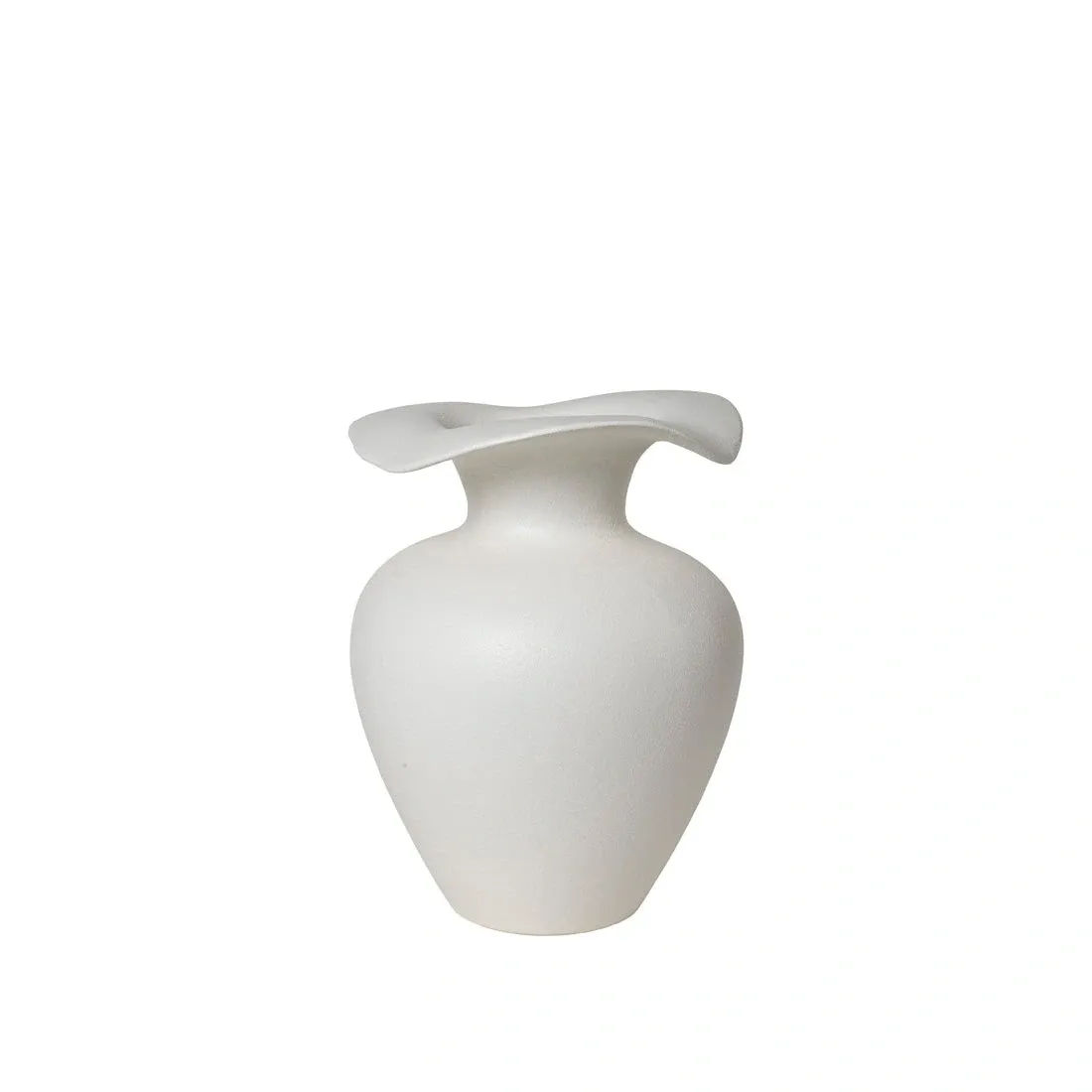 Florentina Vase M Off White Ø24 x H32 cm