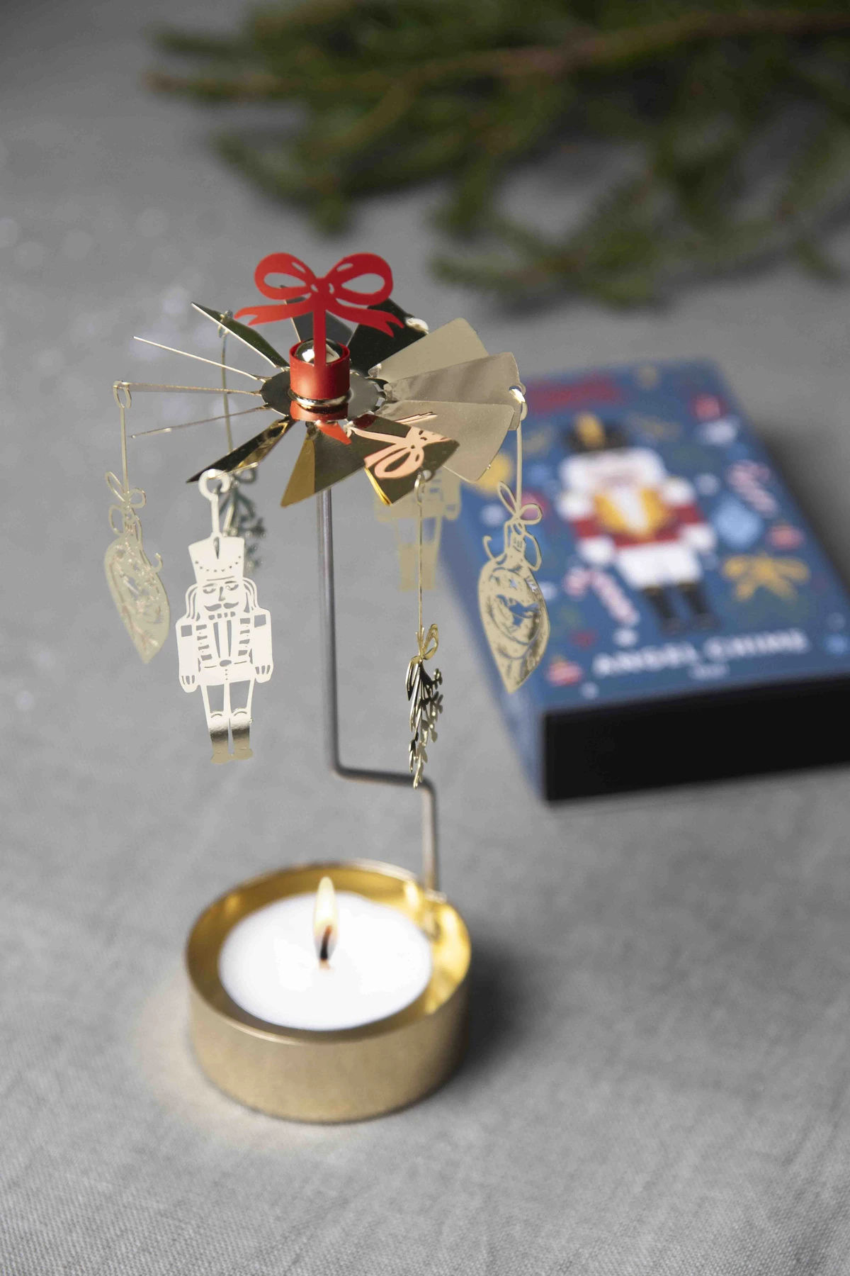 Tealight Spinner Noël