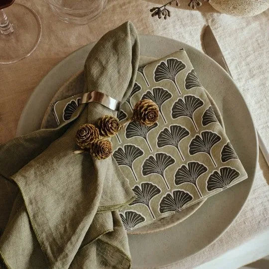 Gracie Serviett Thyme 100% Lin 45x45 cm