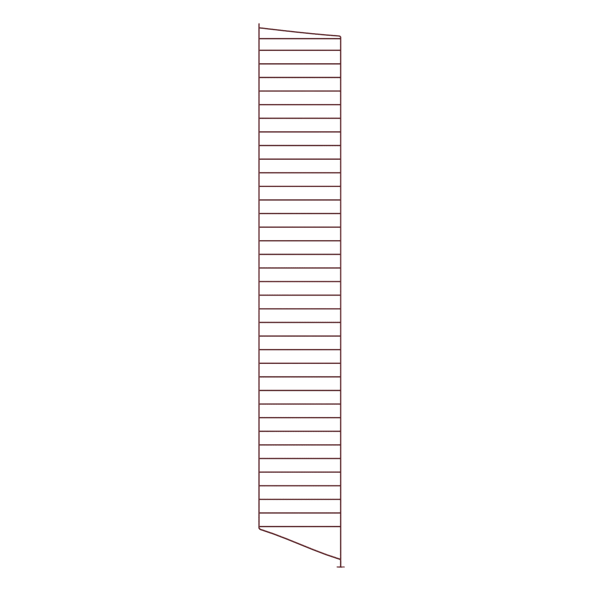 Gulvpanel 30x200 Mørk rød – 2 stk