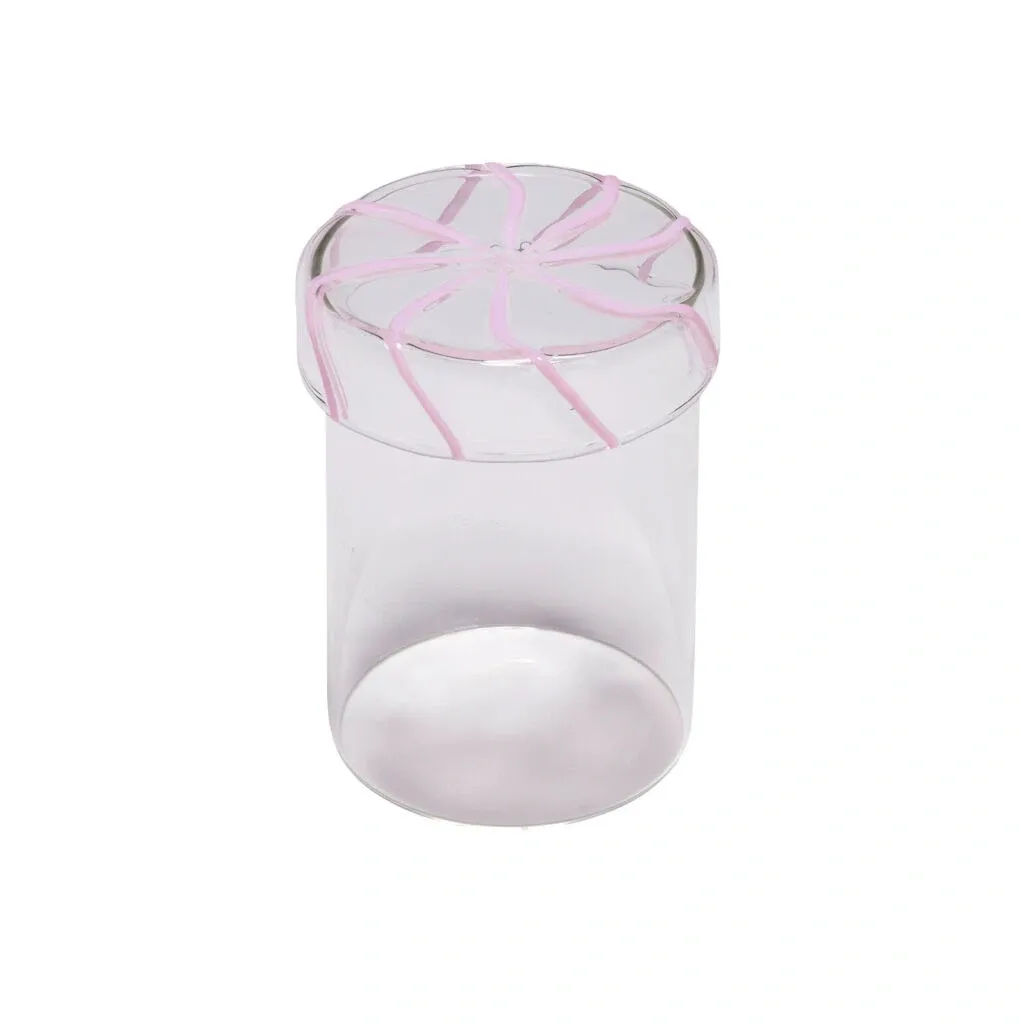 Heir Oppbevaringskrukke Medium Rosa