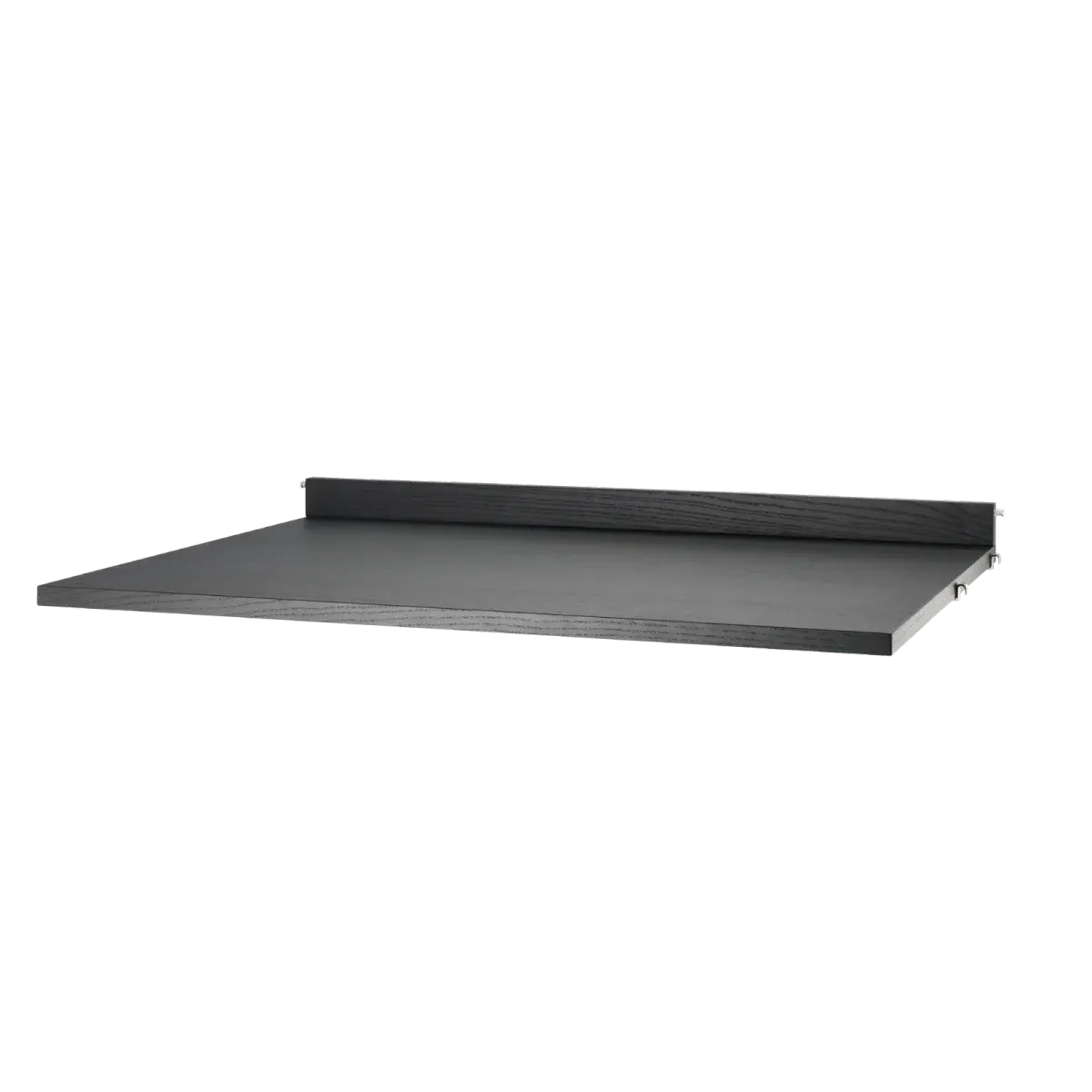 Arbeidsbord 78x58x2 Svartbeiset ask