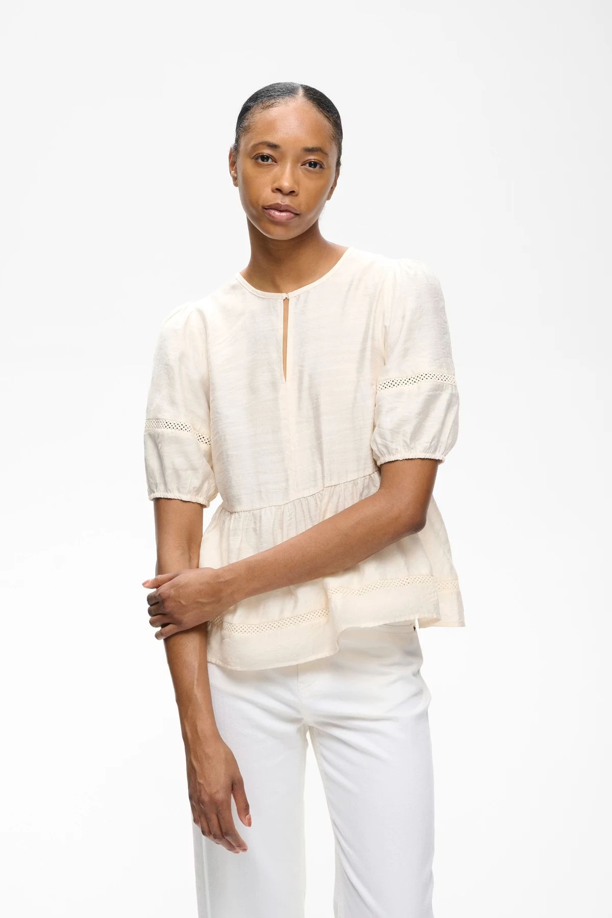 HENNAIW BLOUSE – 120601 Vanilla / 38
