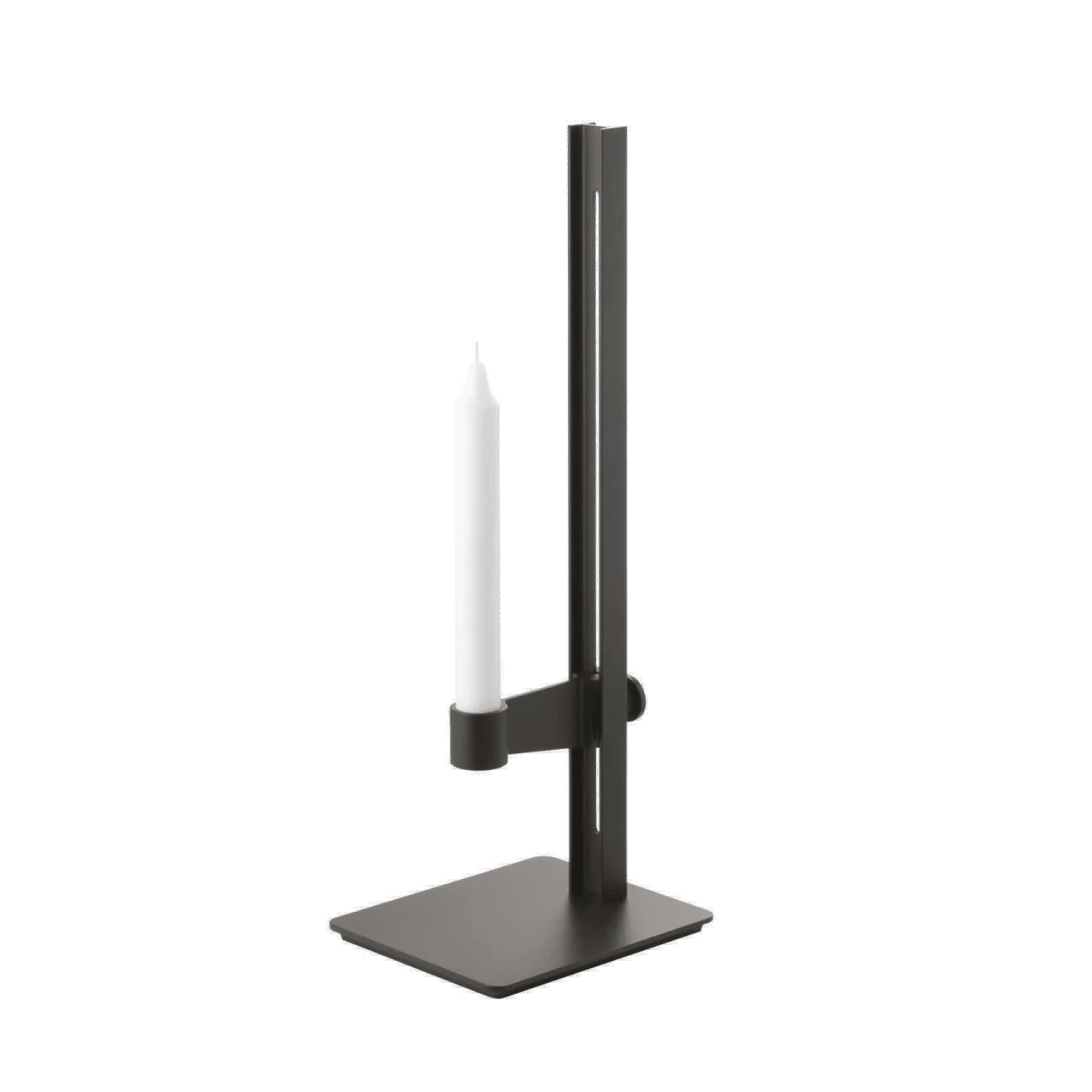 Museum lysestake 13x15x40 Mørk brun
