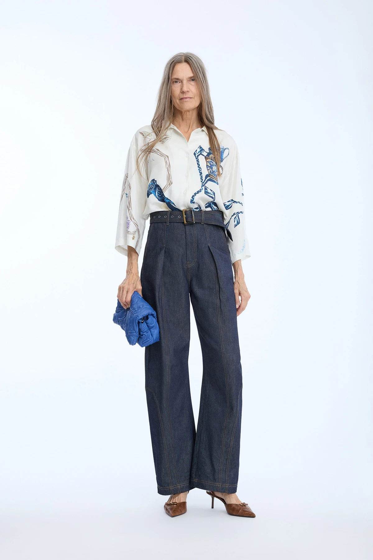 Nanina denimbukser indigo