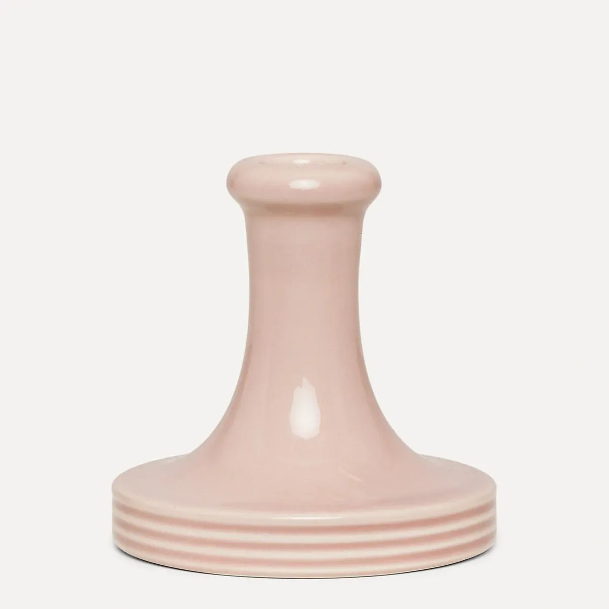Lysestake H10cm Soft Rose
