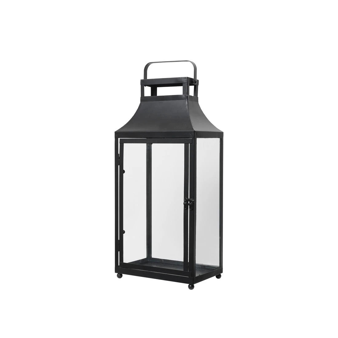 Lou Lanterne Black/Clear B16xL24xH53cm