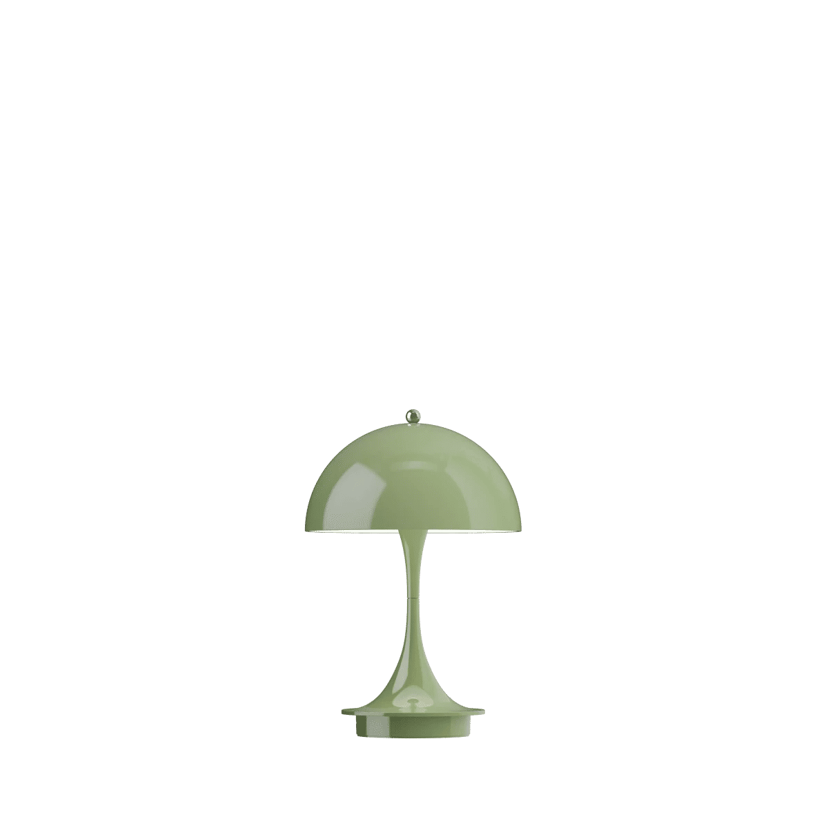 Opaque moss green