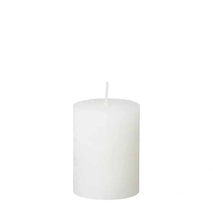 Blokklys rustikk H9 cm Vanilla