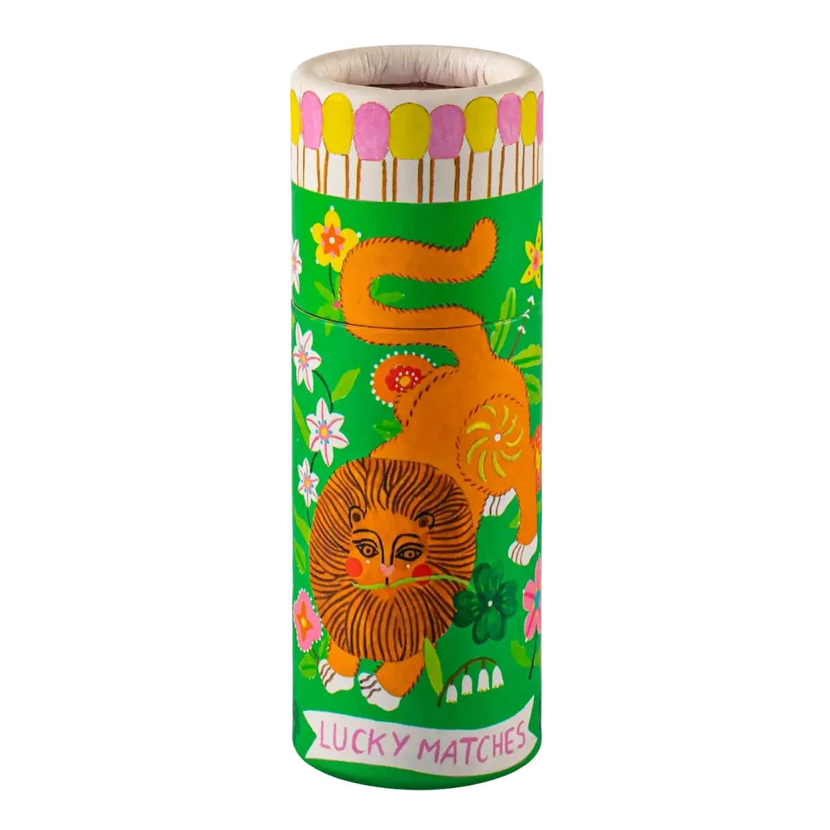The Lion Small Cylinder Matches