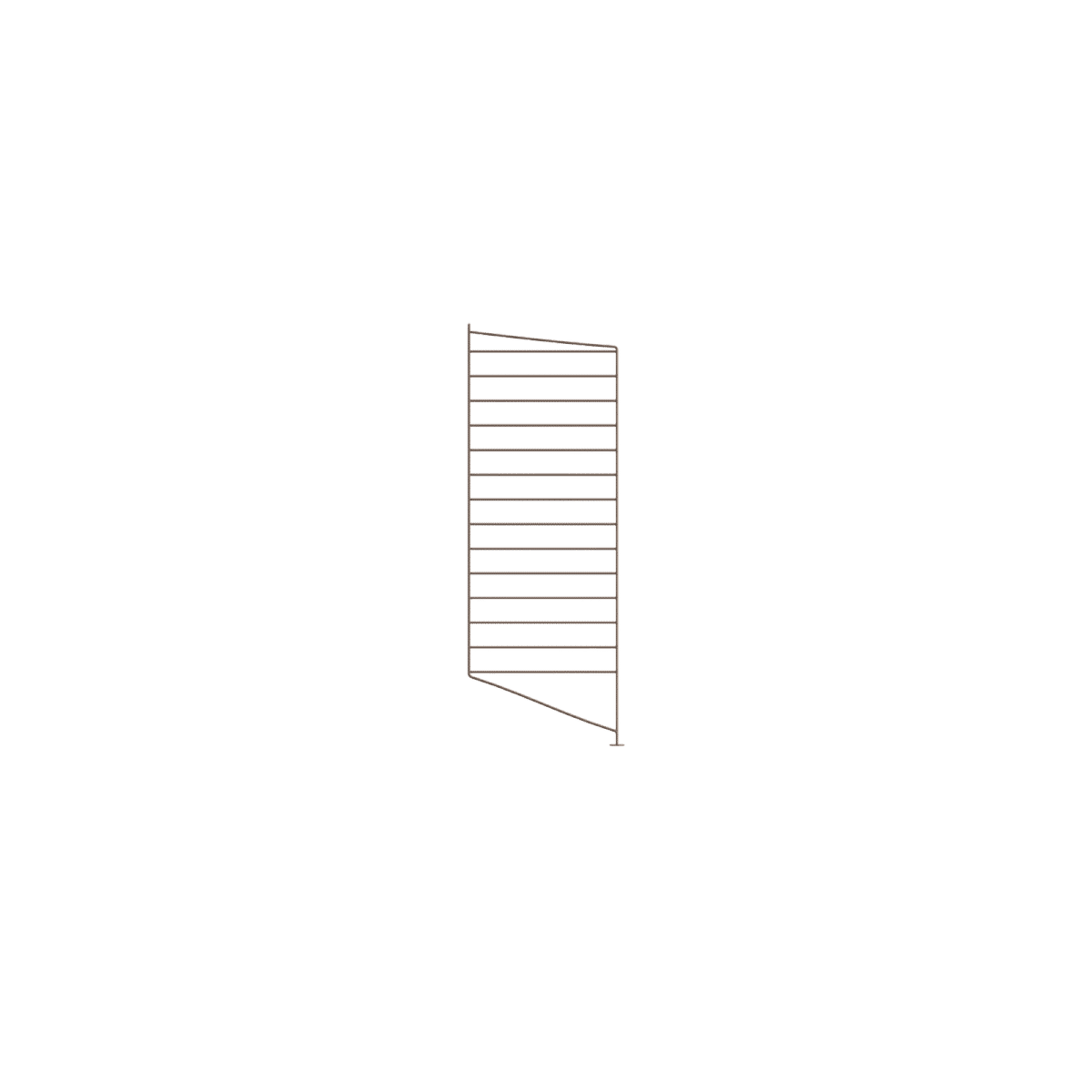 Gulvpanel 30x85 Brun