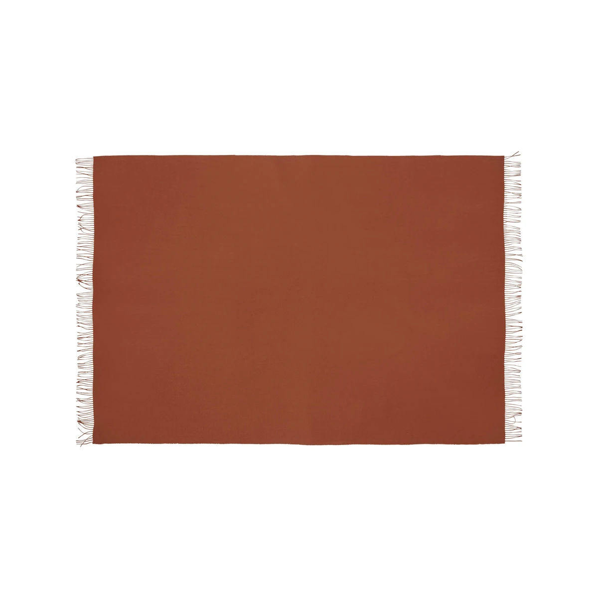 Lima pledd 130x200 cm - Rust