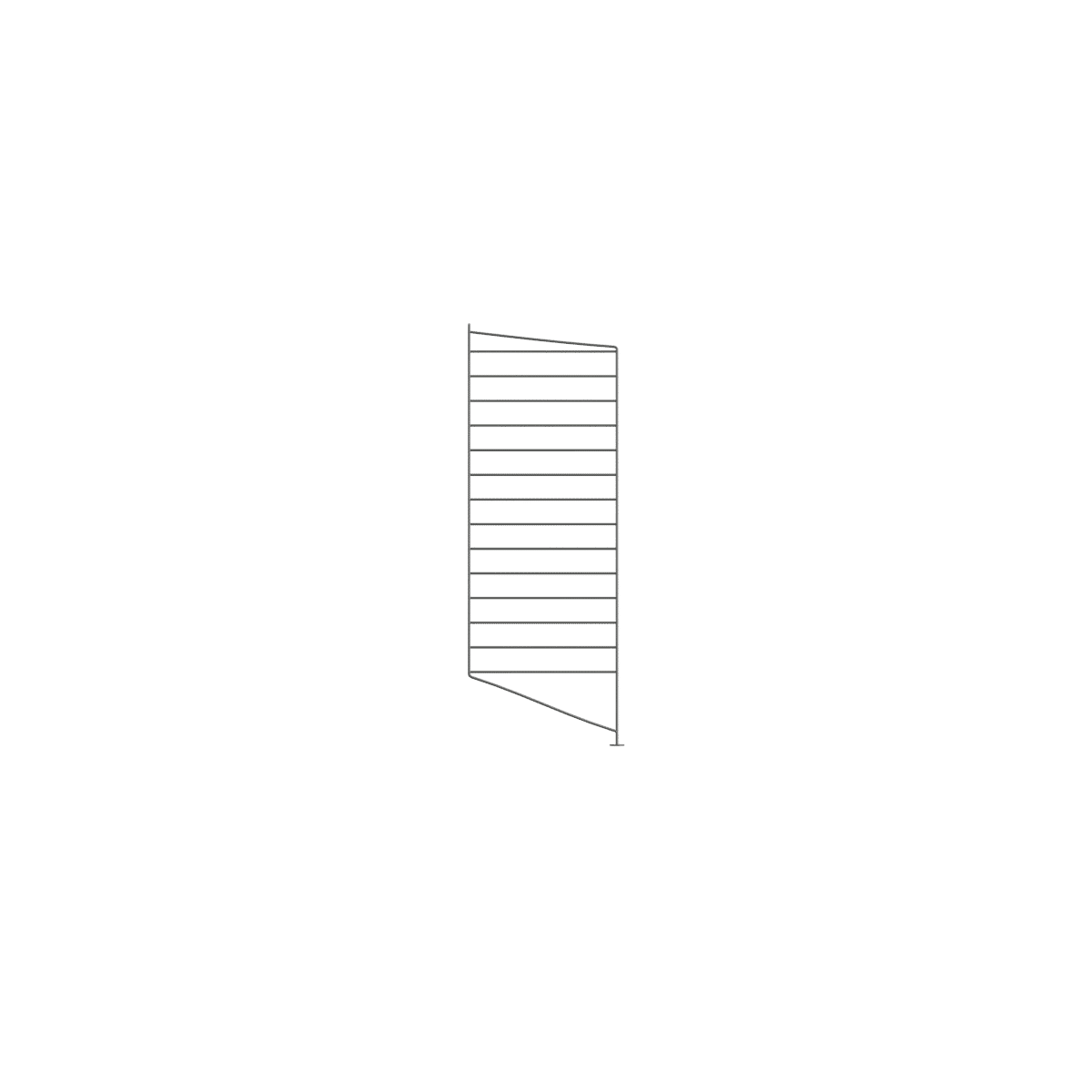 Gulvpanel 30x85 Mørk grå – 2 stk