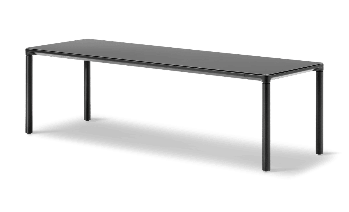 Piloti (6615) Alu, 120x39 cm – Laminat Fenix NTM sort Sort lakkert aluminium 35 cm