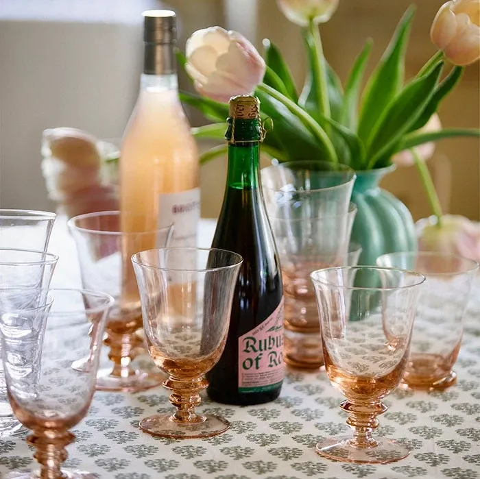 Vinglass Leopold Peach, 2 stk