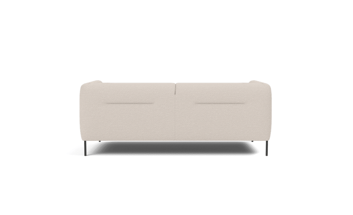 Konami Sofa, 2 seater, 188 cm – Sisu 0105 Sort