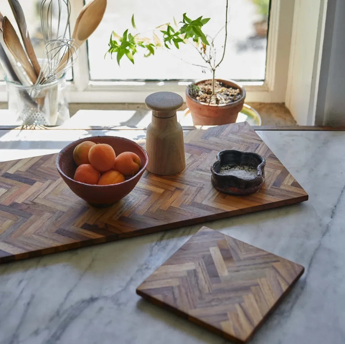 Sild Brett 49x24,5, Teak, FSC 100%