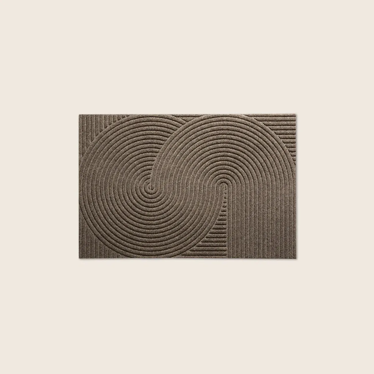 Heymat Sand dørmatte beige 85x130
