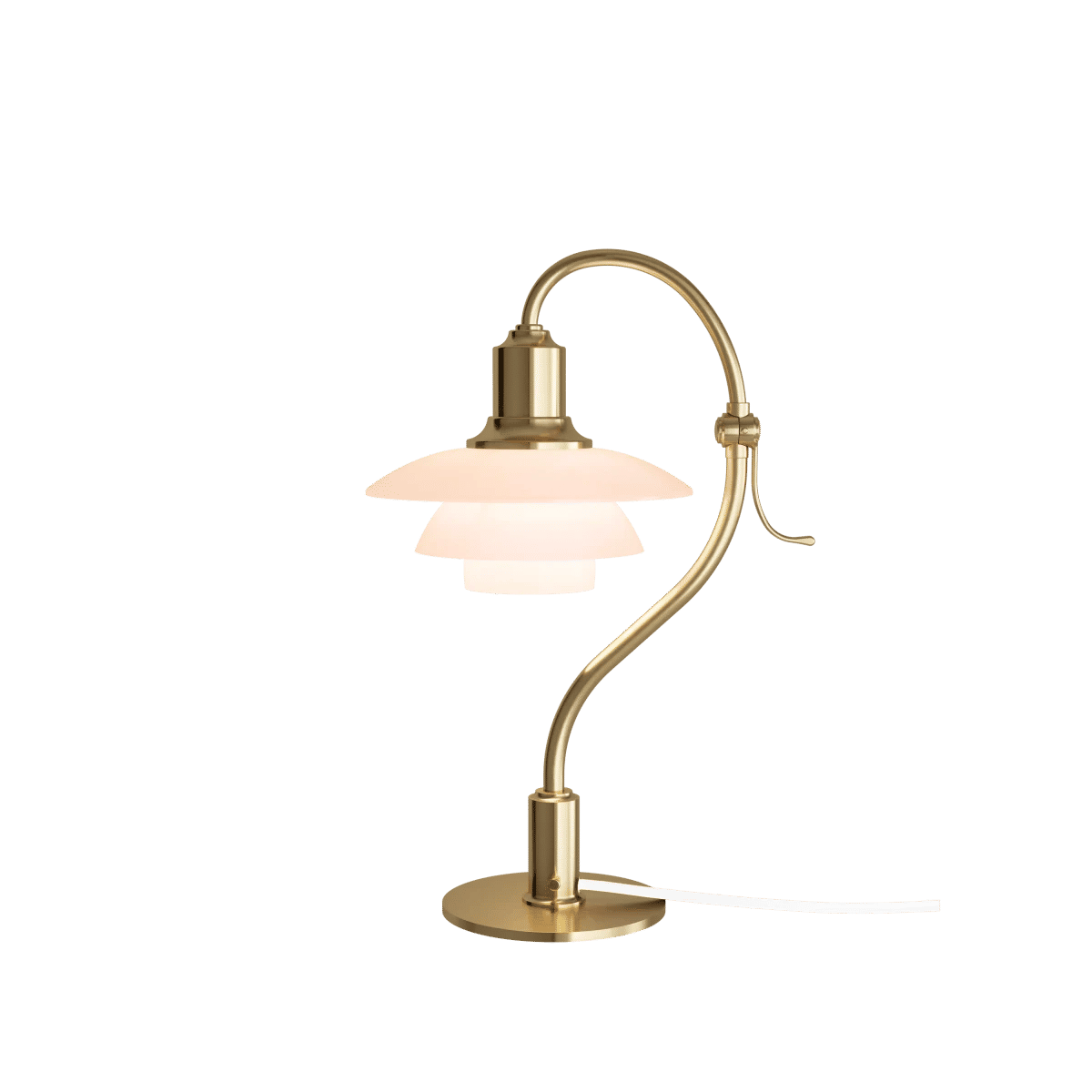 PH 2/2 Question Mark Pale Rose Bordlampe – Pale rose