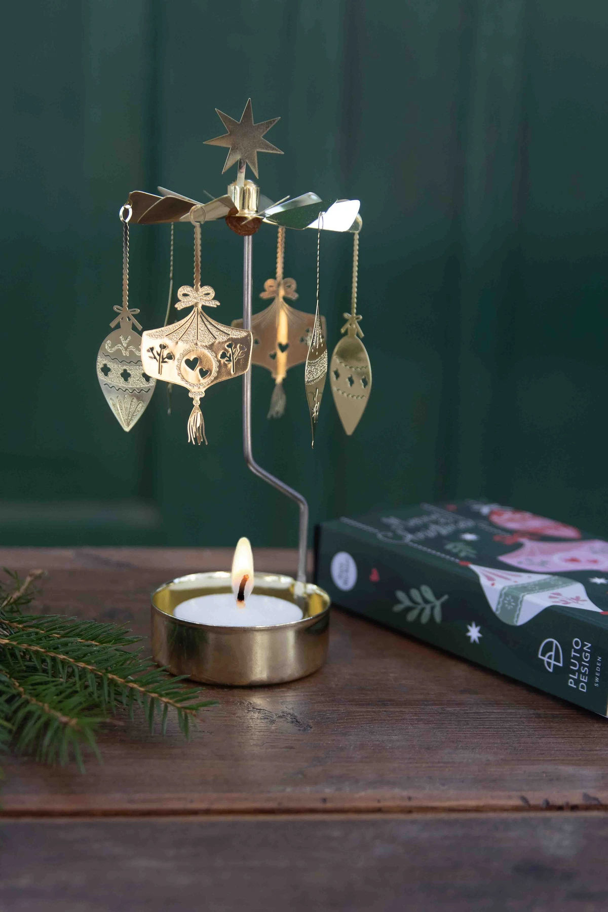 Tealight Spinner Ornaments