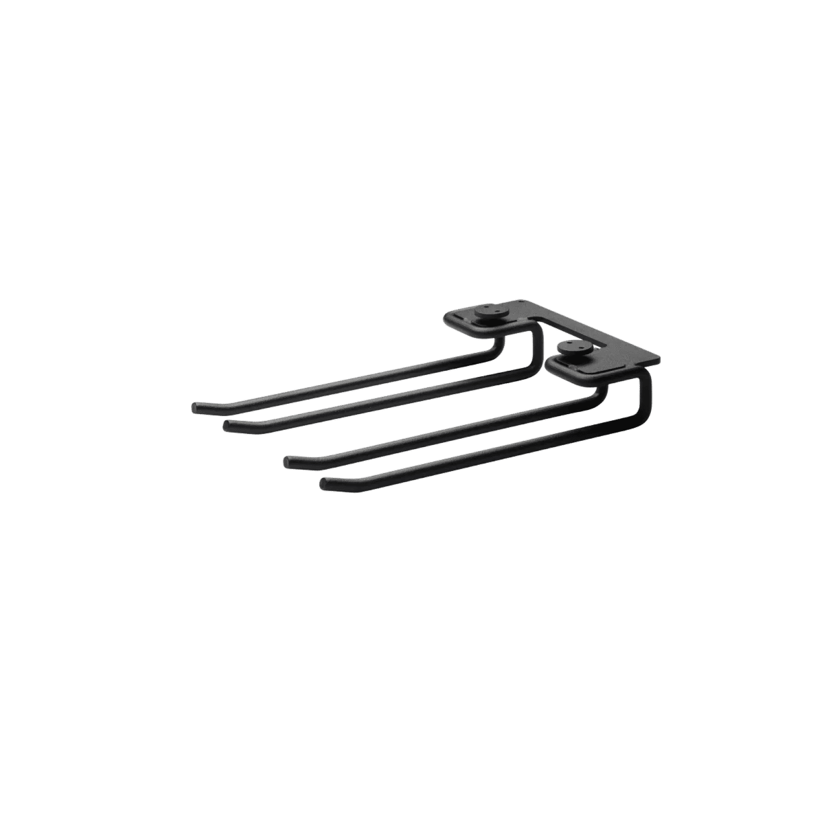Hengeholder 13,5x20x3 Svart – 2 stk