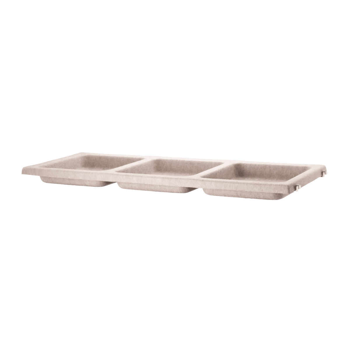 Hylleskål i filt 78x30x7 Beige