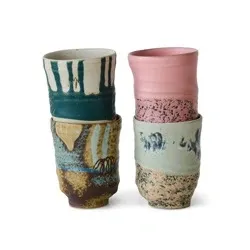 Artist ceramics: kaffekopper (sett av 4)