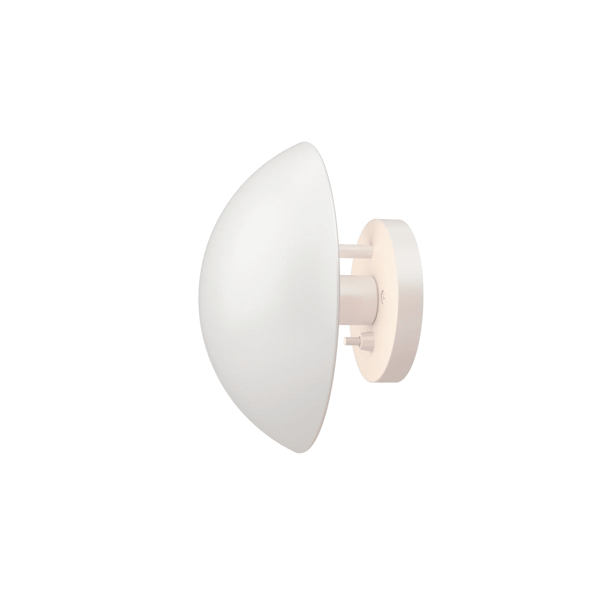 PH Hat Vegglampe – White Ø 225 Uten ledning / Med bryter