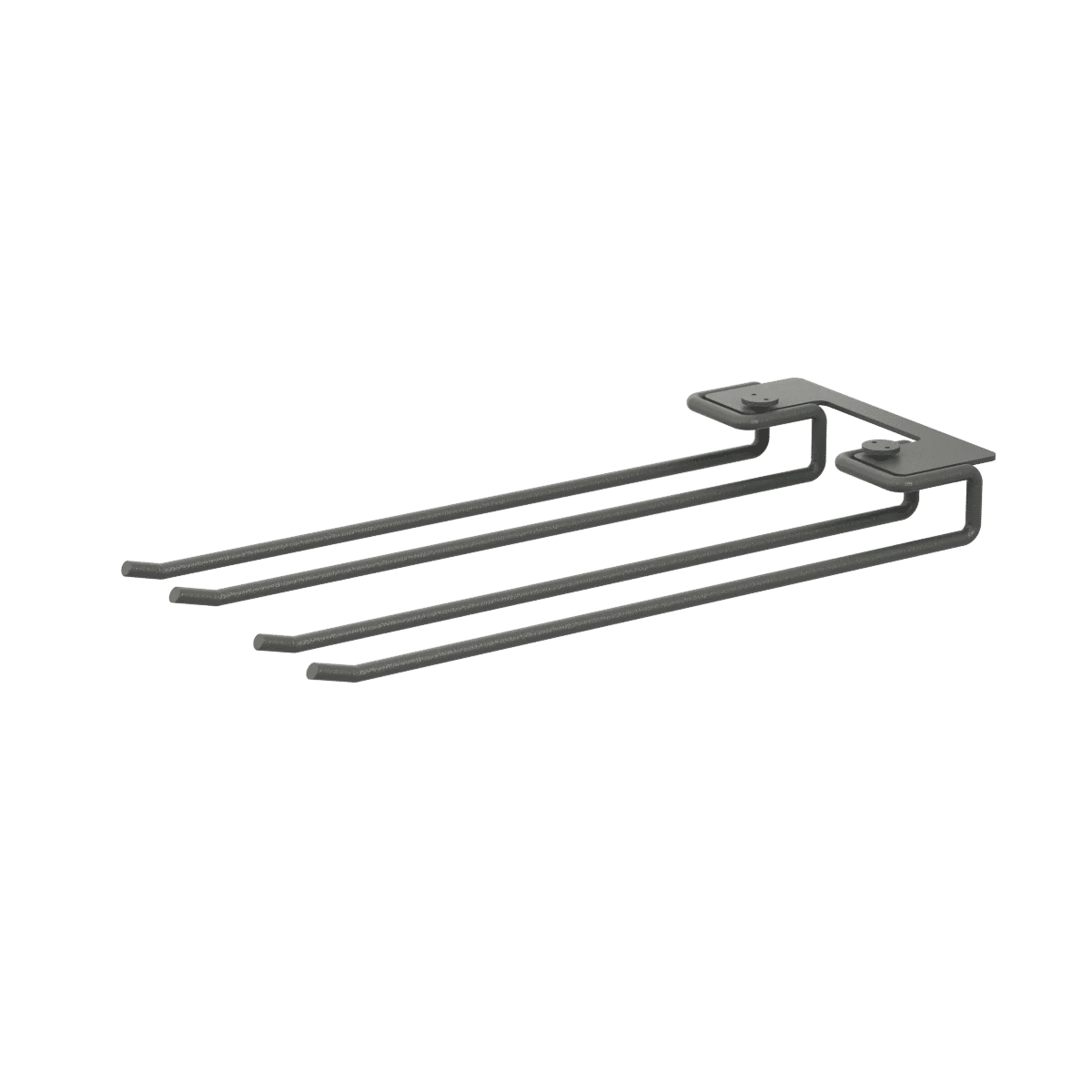 Glasshenger 13,5x30x3 Mørk grå – 2 stk
