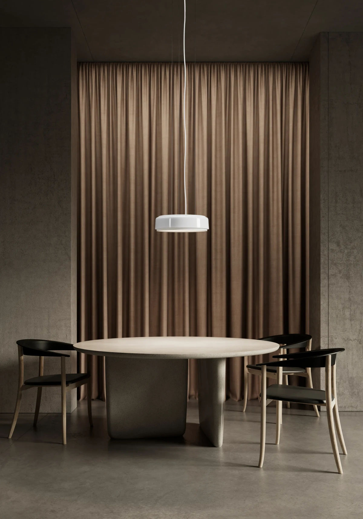 LP Grand Pendel – Champagne Ø 320 LED 3000K 12W, Fasedimbar