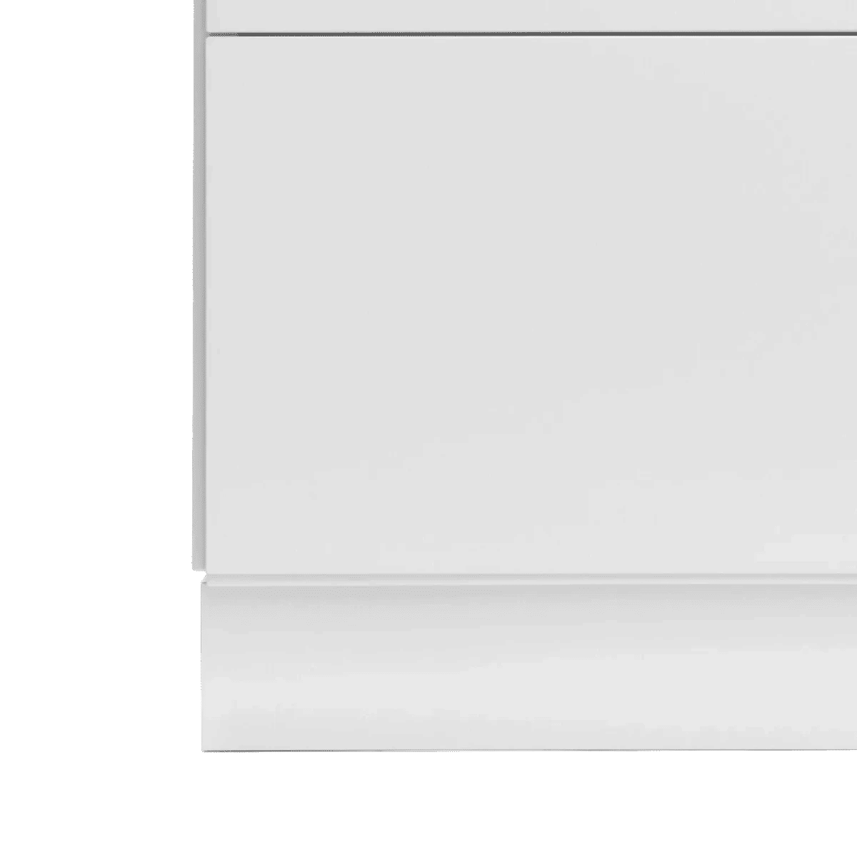 Relief sokkel, bred 82x2,6x6,8 Hvit – 2 stk