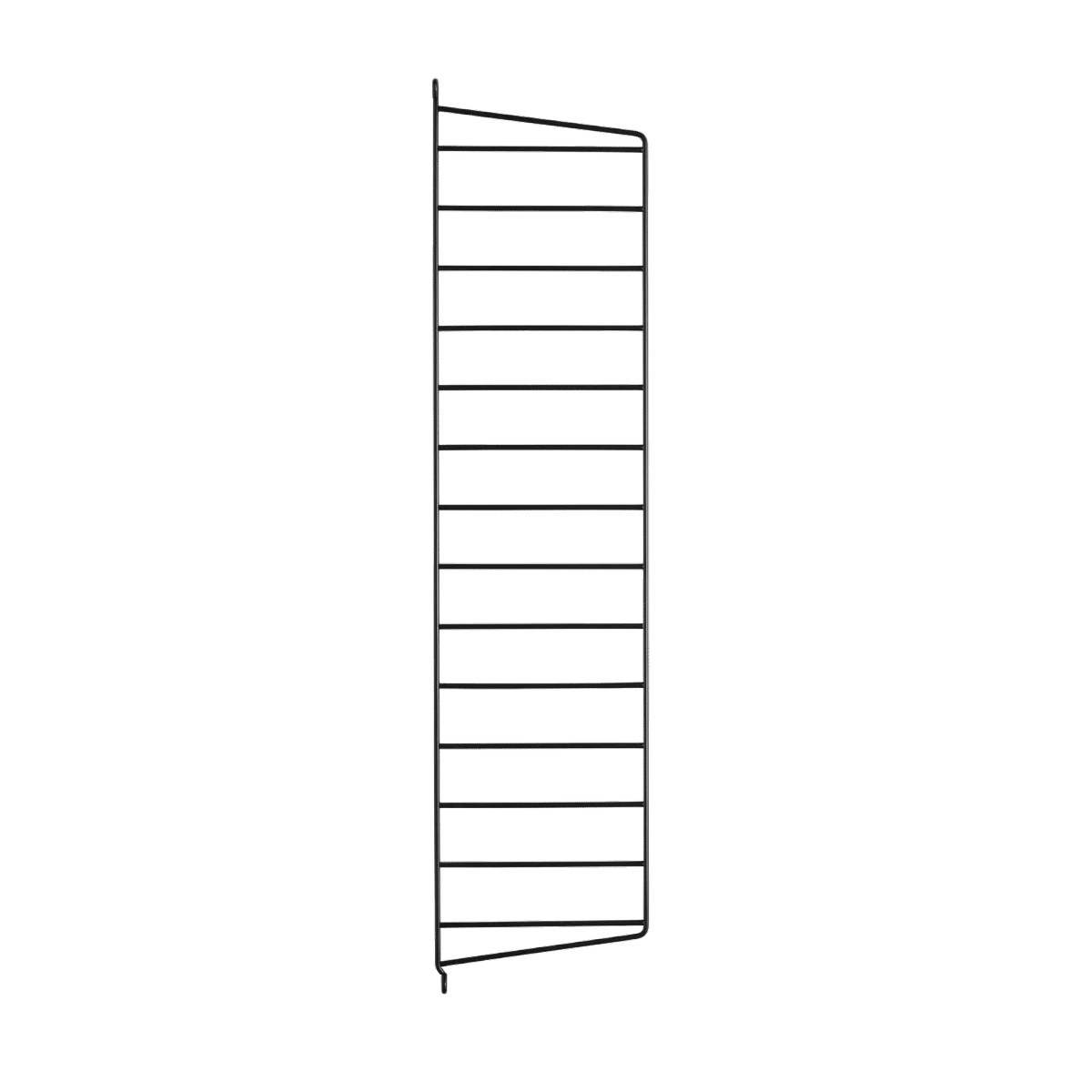 Vegggavl 20x75 Svart