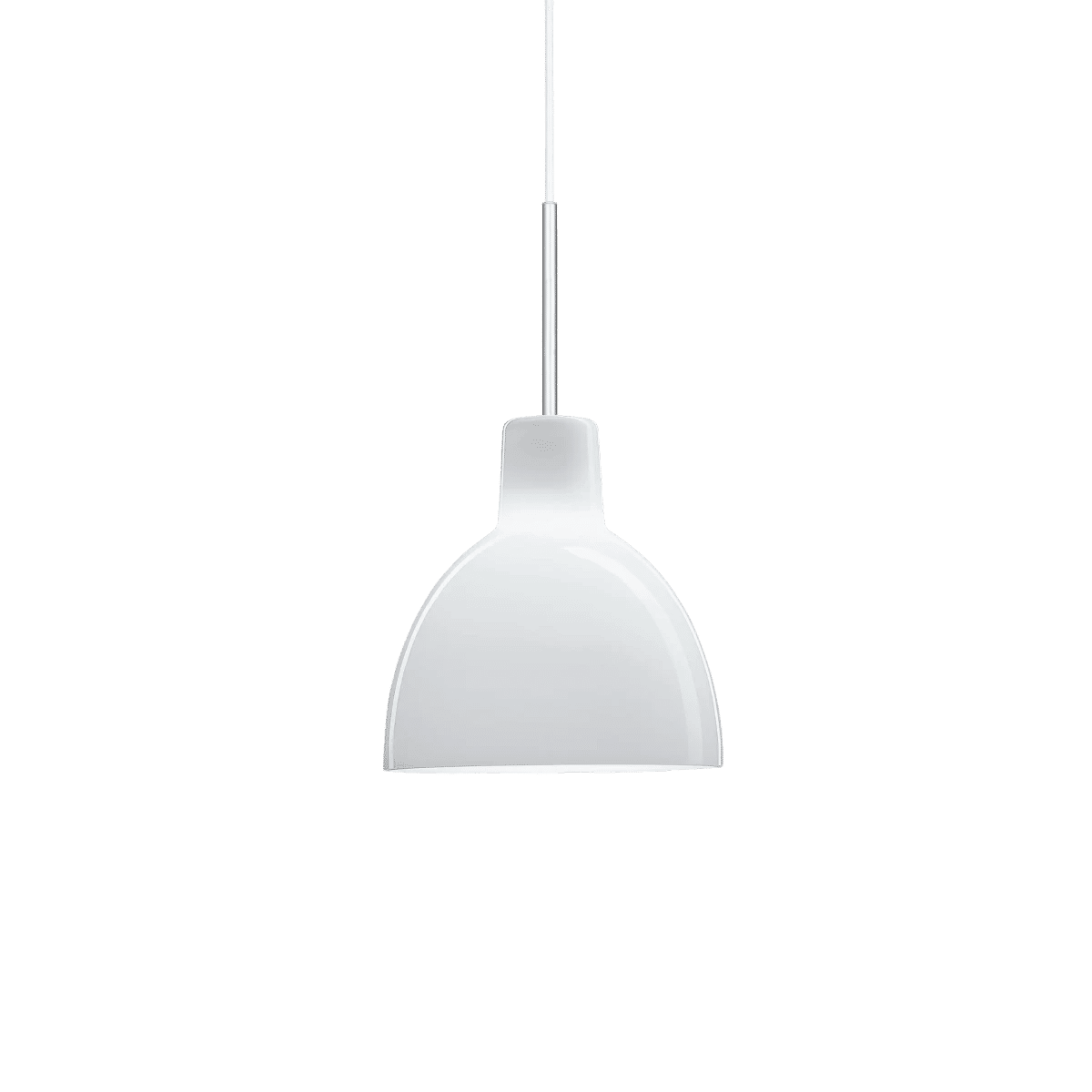 Toldbod Glass Pendel – White opal glass Ø 220