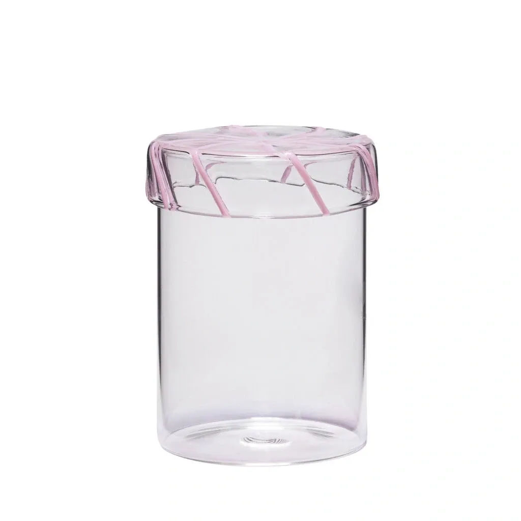 Heir Oppbevaringskrukke Medium Rosa