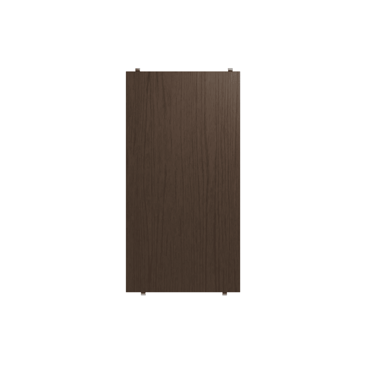 Hylle 58x30x2 Mørk eik – 3 stk