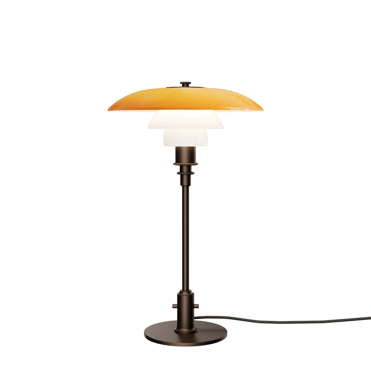 PH 3/2 Bordlampe Centenary Edition – Amber/opal white