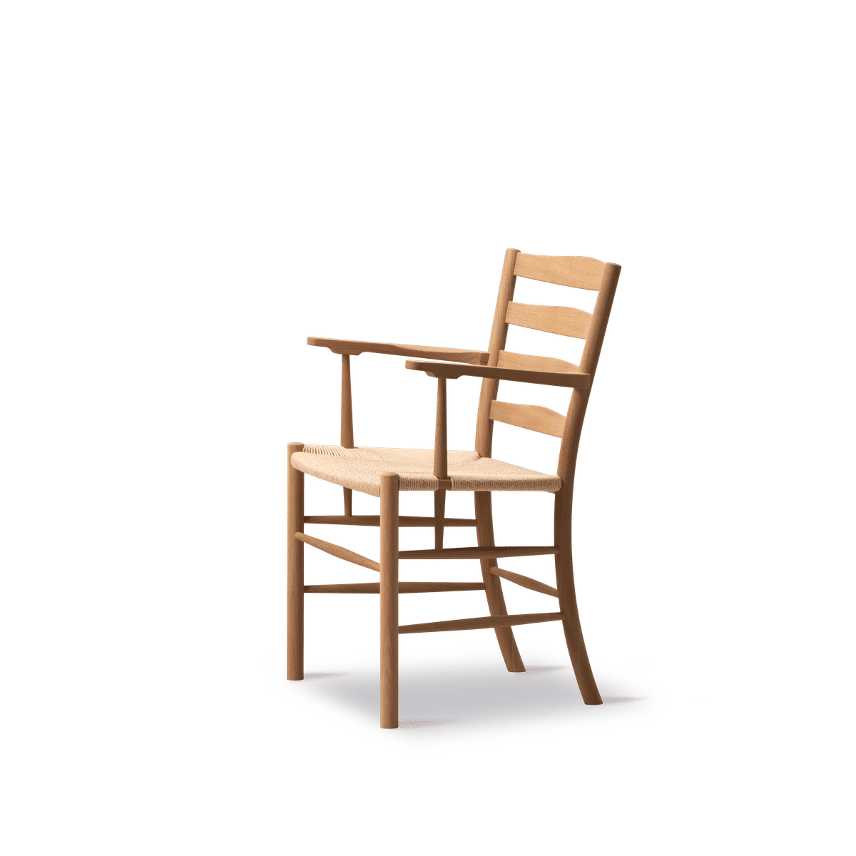 Klint Armchair – Naturell papirsnor Eik olje, FSC Mix 70%