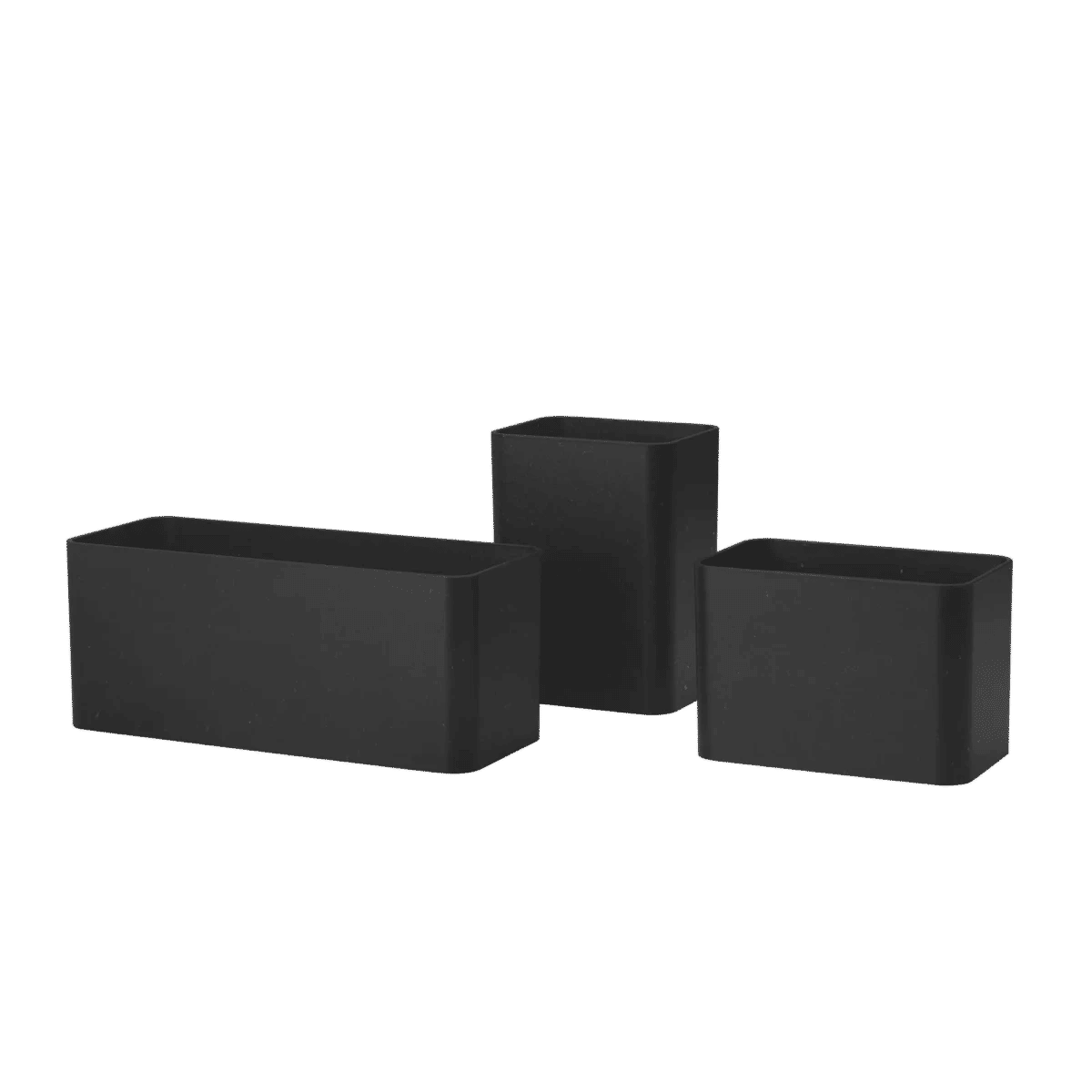 Organizer 9x7x8 Svart – 3 stk