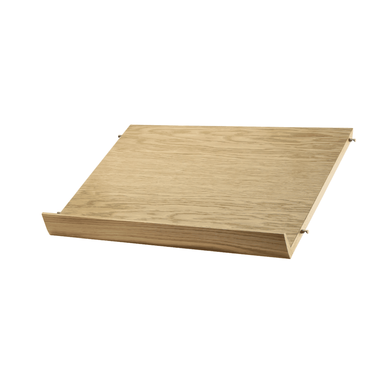 Tidsskrifthylle, massiv 58x30x15 Eik
