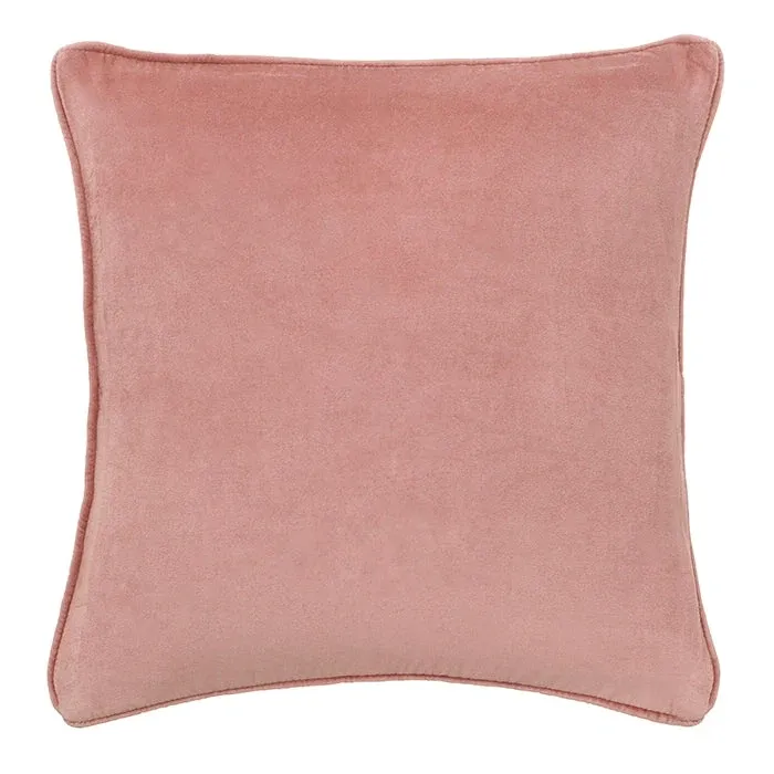 Putetrekk fløyel 50x50 cm Blush