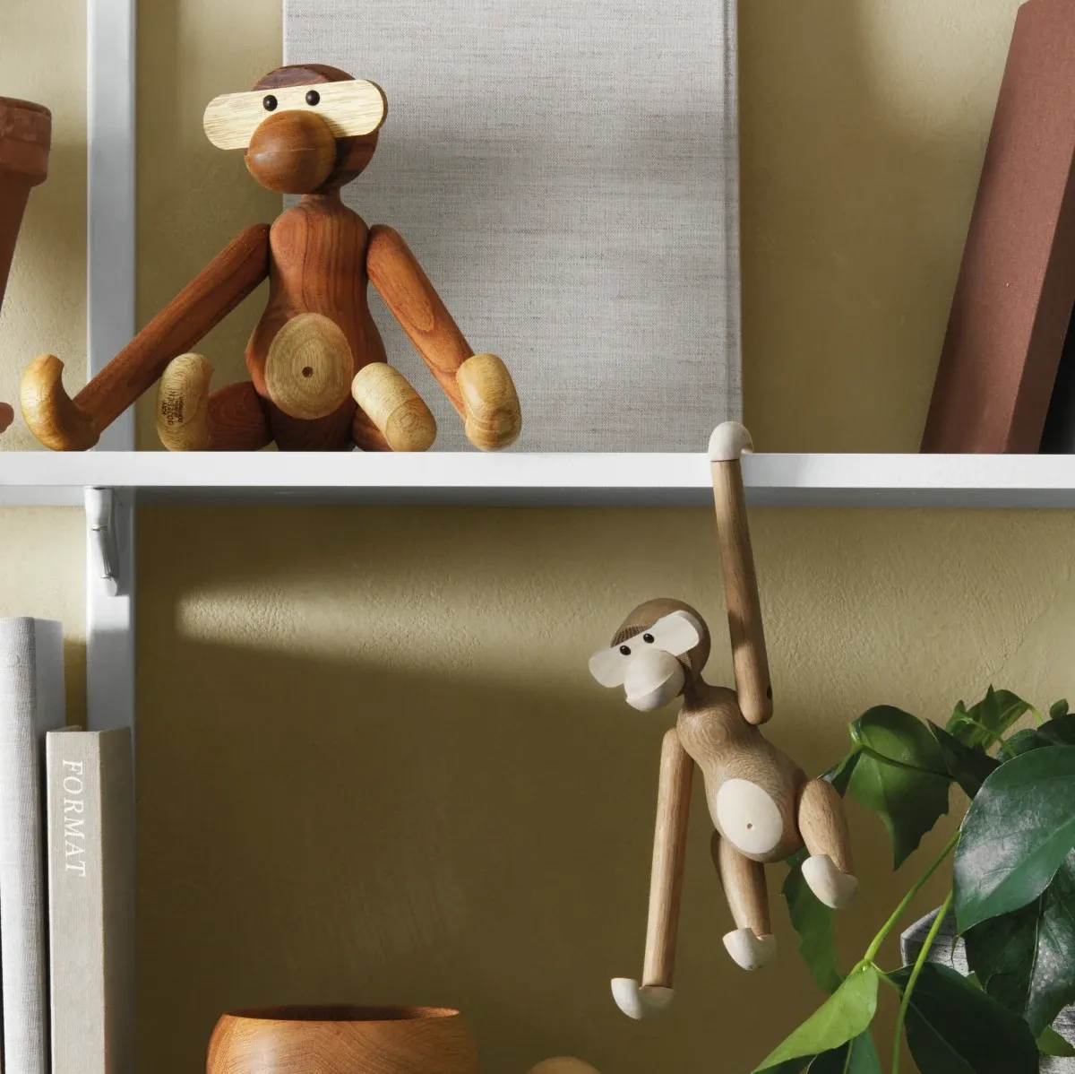 Ape liten teak/limba